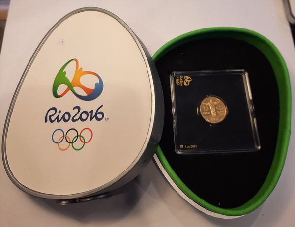 Hovedbilde SPOT +10%: Brasil, 10 reais 2014, 3,96 gram rent gull