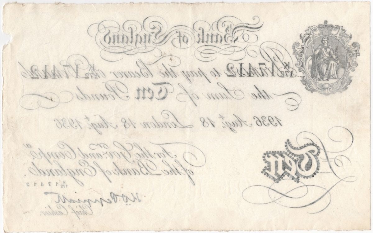 WW2-forfalskning, 10 pounds 