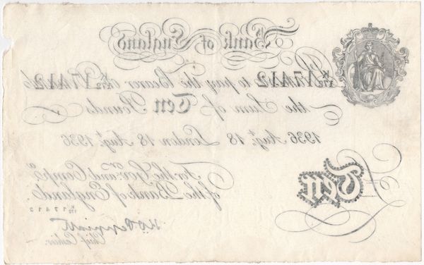 Hovedbilde WW2-forfalskning, 10 pounds 