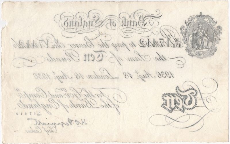 WW2-forfalskning, 10 pounds 