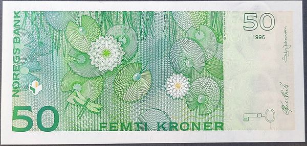 Hovedbilde 50 kroner 1996, kv. 0