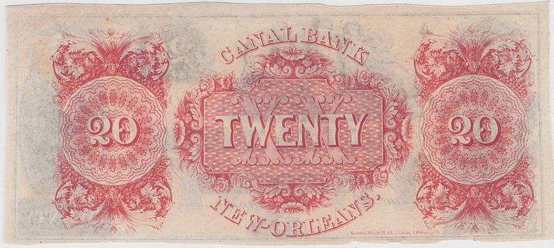 USA, Canal Bank, $20