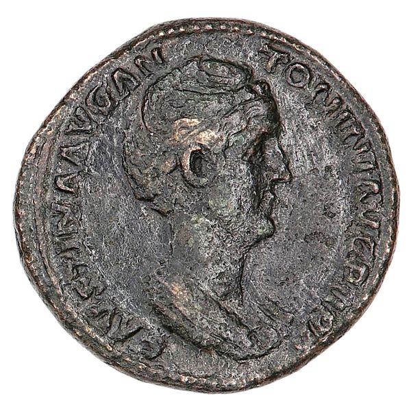 Hovedbilde Faustina den eldre, sesterts, 138-141