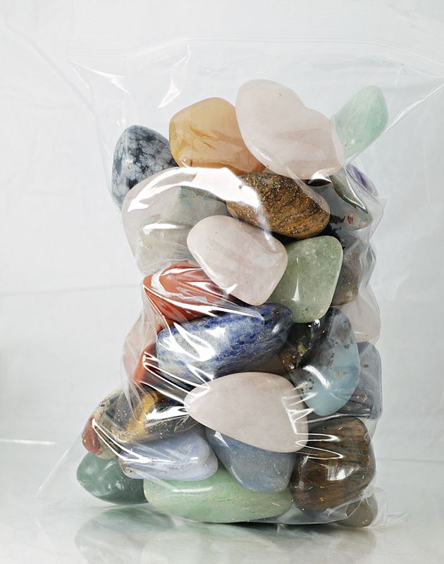 Afrikansk steinblanding, 1 kilo, tromlet