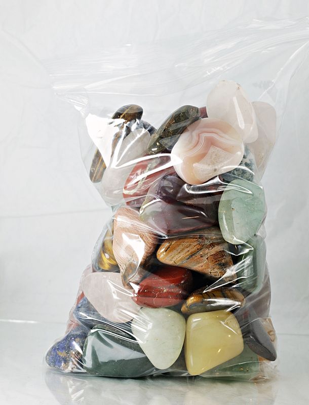 Afrikansk steinblanding, 1 kilo, tromlet