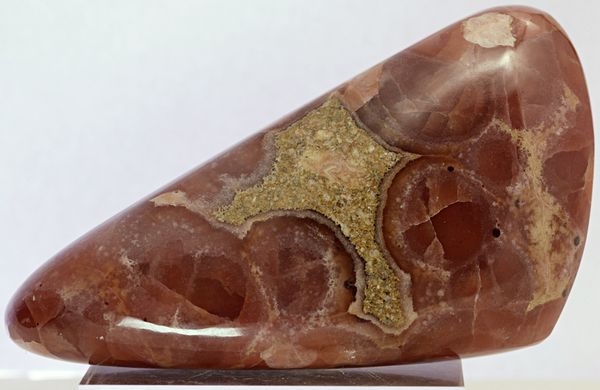 Hovedbilde Rhodokrositt, tromlet, Peru