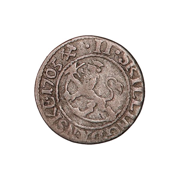 Hovedbilde Frederik IV, 2 skilling 1705