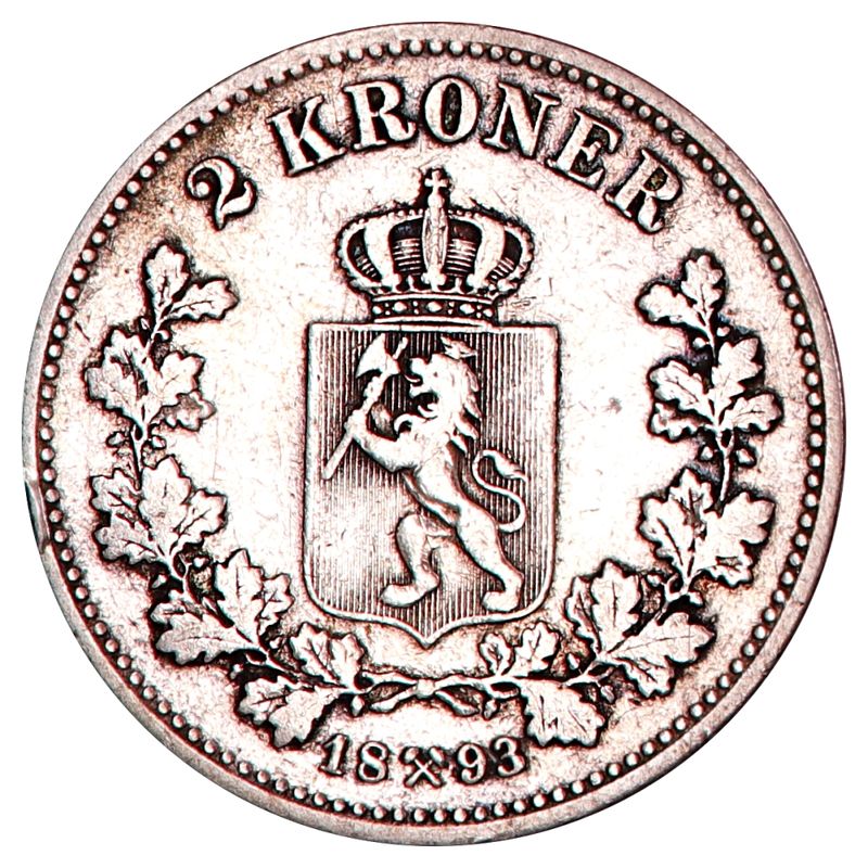 2 kroner 1893, kv. 1