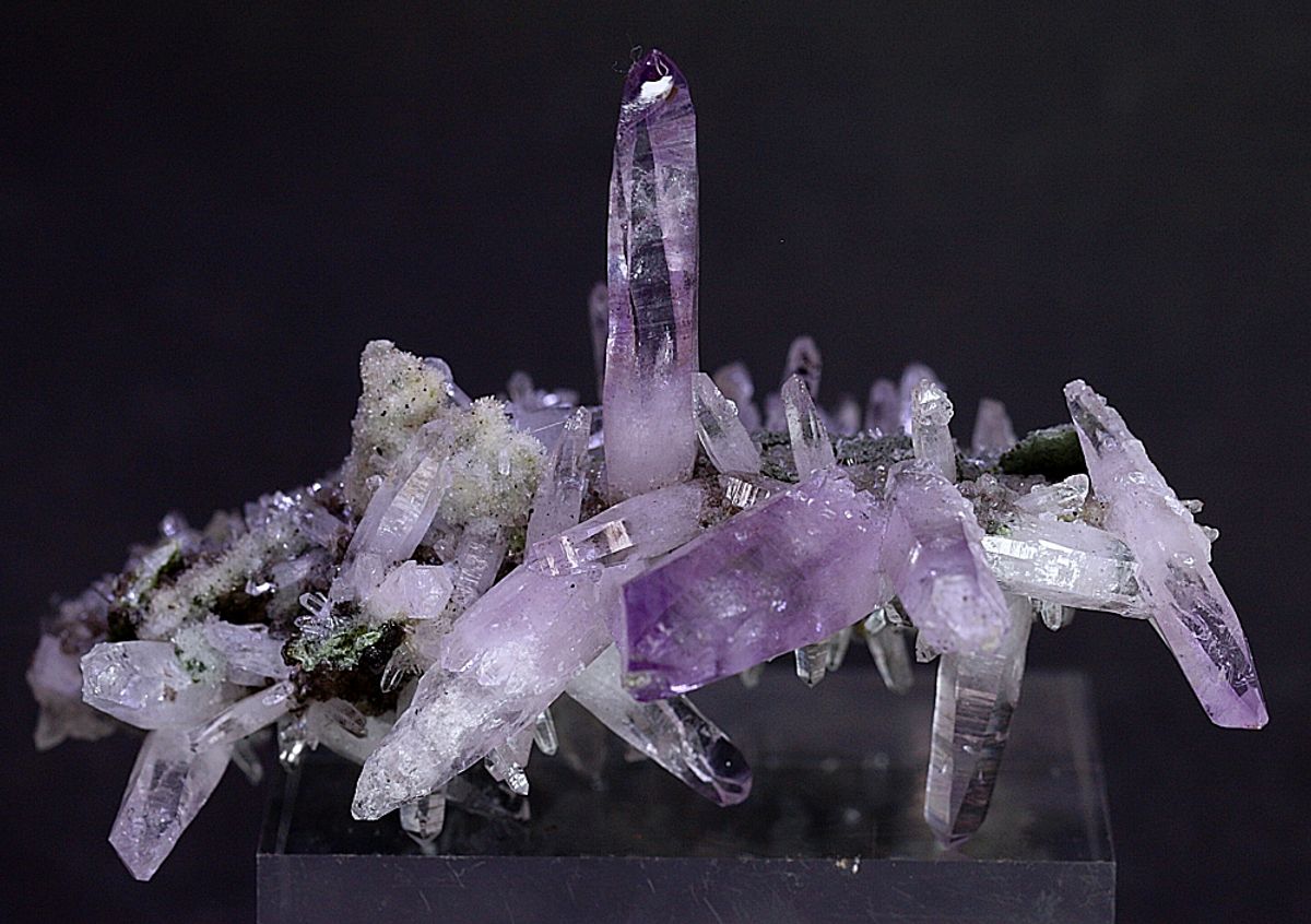 Dekorativ ametystkrystallgruppe, Veracruz, Mexico