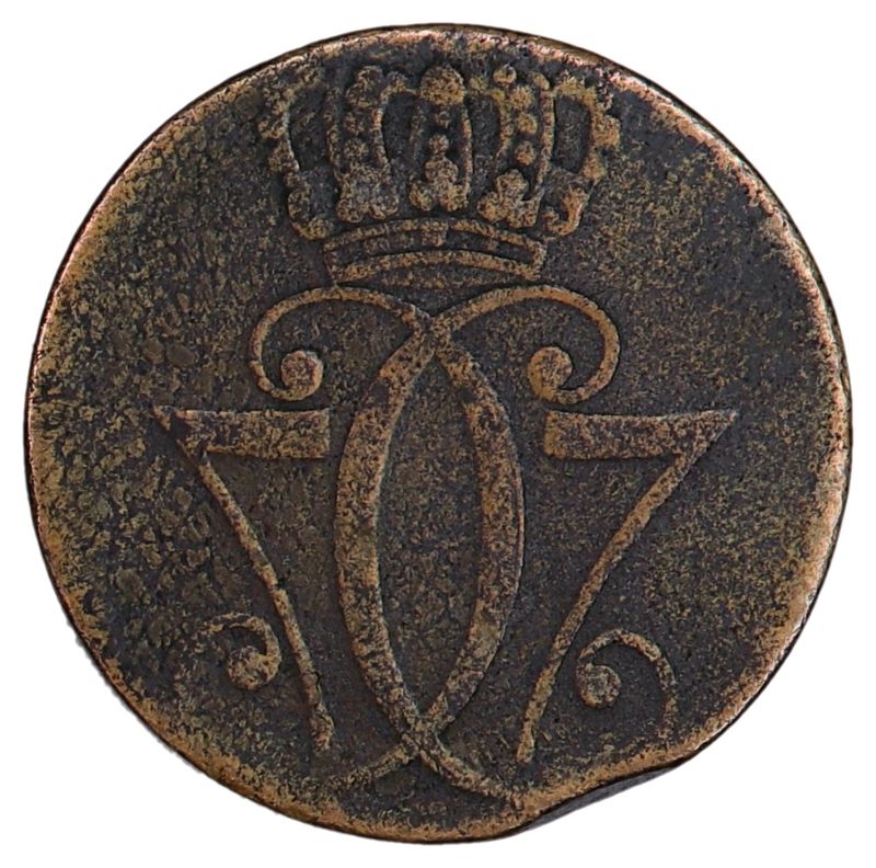 Dankse,  skrivefeil på 1 skilling 1771