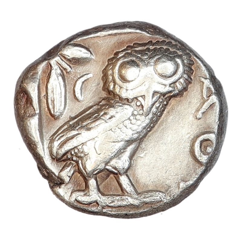 Athen, uglemynt, 440-420 f.Kr.