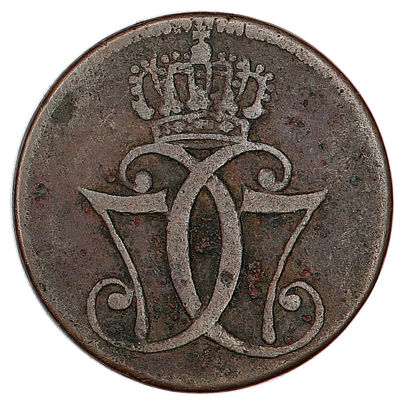 Brennevinskillingen, 1 skilling 1771