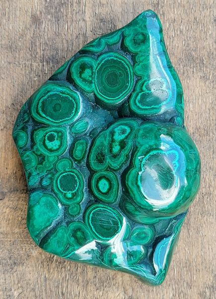 Hovedbilde Malakitt, slipt og polert, D. R. Kongo