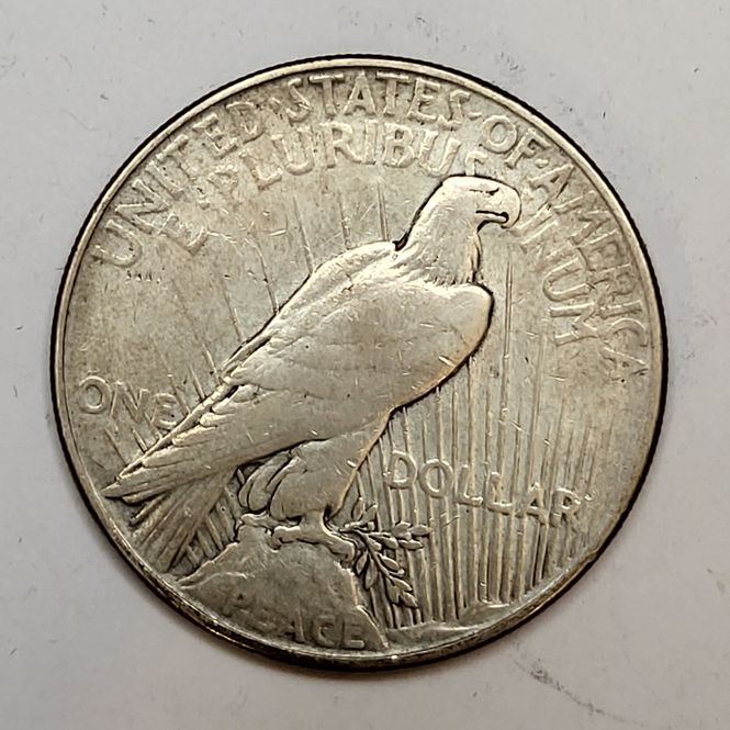 Hovedbilde USA, 1 dollar 1922, Peacedollar