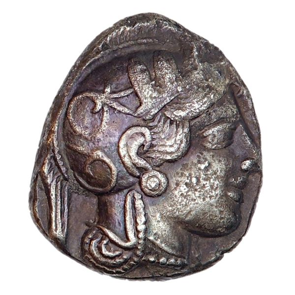 Hovedbilde Reservert!, Athen, uglemynt, 440-420 f.Kr.