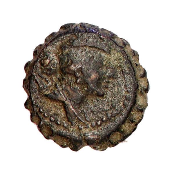 Hovedbilde Demetrios I, chalkos, 162-150 f.Kr.