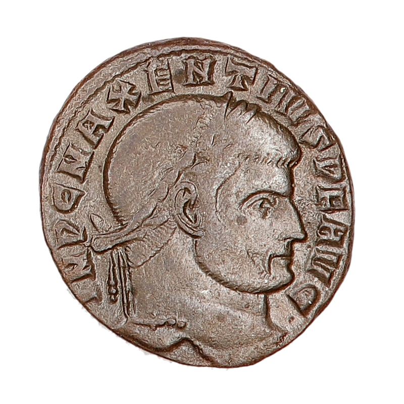 Maxentius, follis, år 307-312
