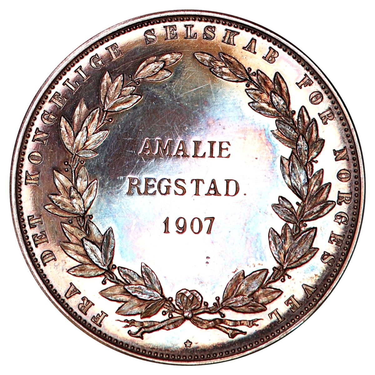 SOLGT! Ivar Throndsen, Norges Vel 1907, prakteksemplar