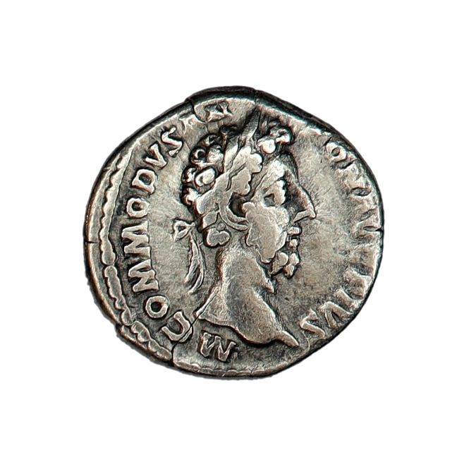 Hovedbilde Commodus, denar, år 177-192