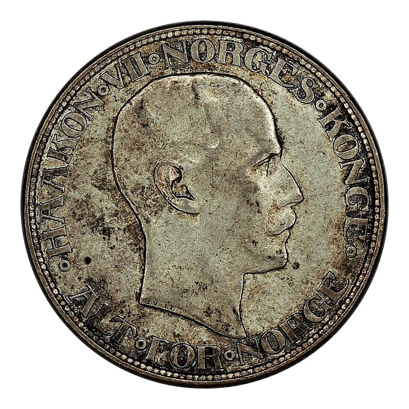 2 kroner 1917 Kv. 1+/01