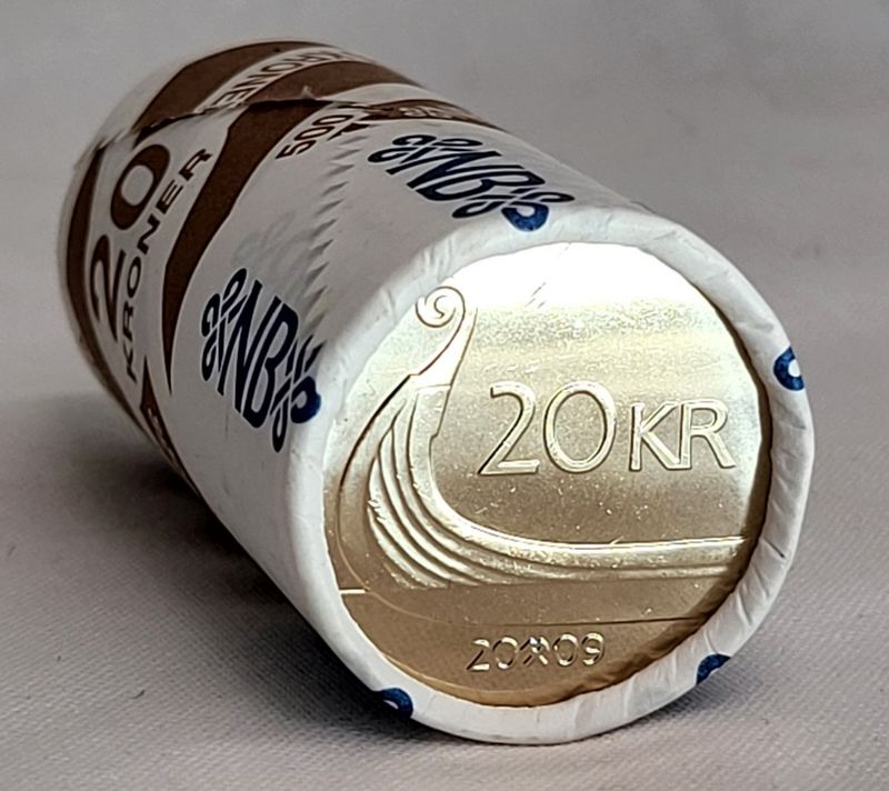 Originalrull 25 x 20 kroner 2009