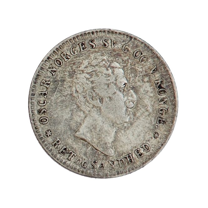 Hovedbilde Oscar I, 12 skilling 1852