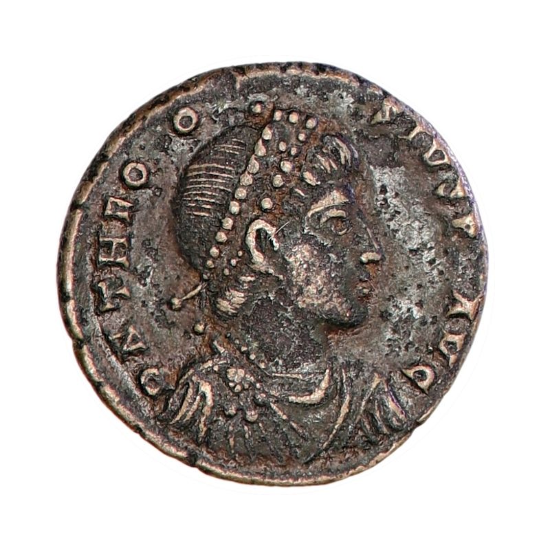 Theodosius I, follis, år 379-395