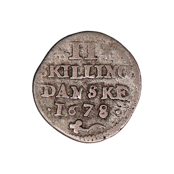 Hovedbilde Christian V, 2 skilling 1678