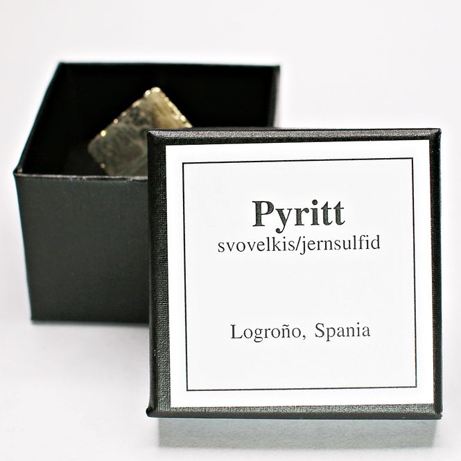 Hovedbilde Pyrittkube, Logroño, gaveeske