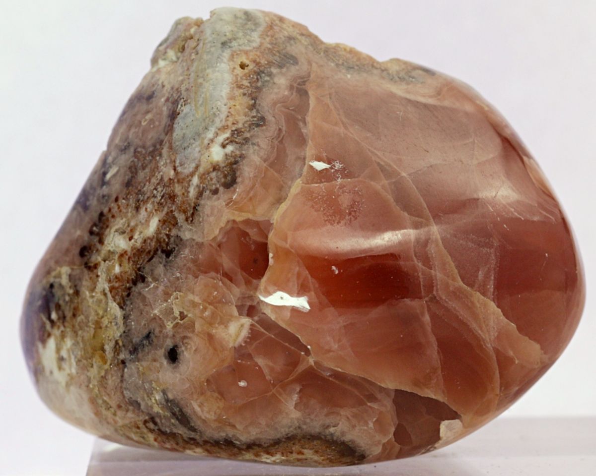 Rhodokrositt, tromlet, Peru