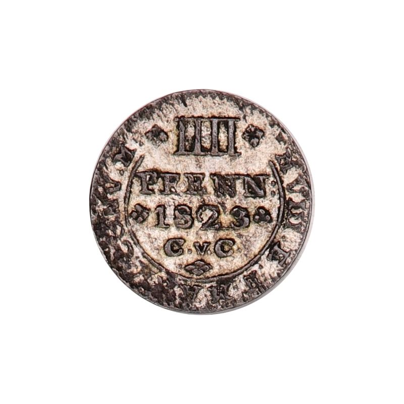 Tyskland, 4 pfennige 1823