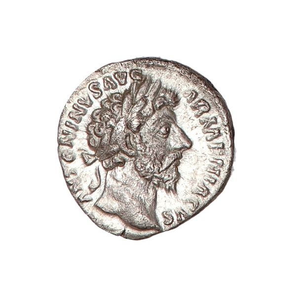 Hovedbilde Marcus Aurelius, denar, år 161-180