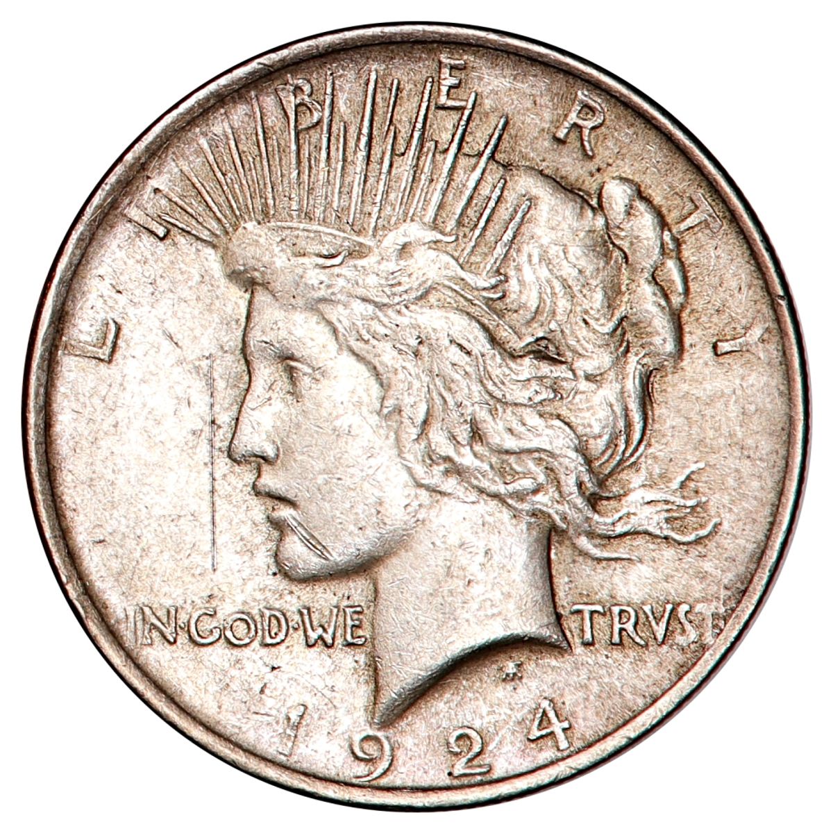 USA, 1 dollar 1924, Peacedollar