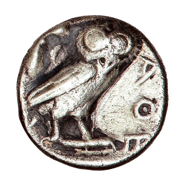 Hovedbilde SOLGT! Athen, uglemynt, 440-420 f.Kr.