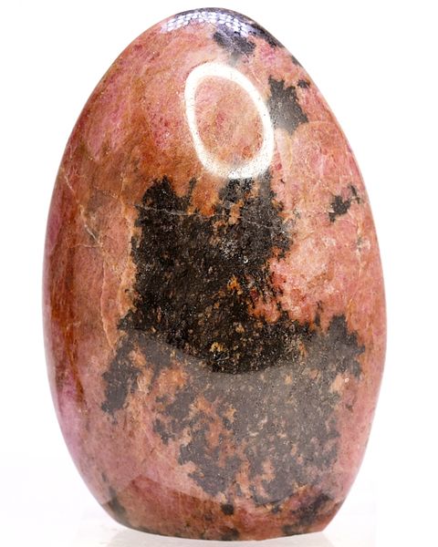 Hovedbilde Rhodonitt, helslipt skulptur