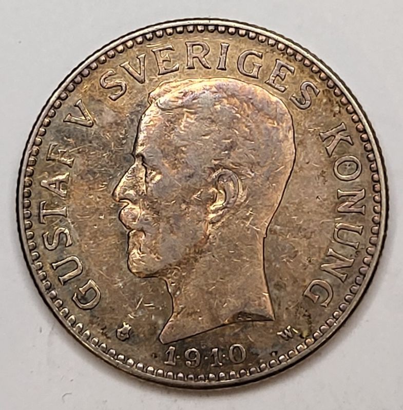 Sverige, 2 kronor 1910