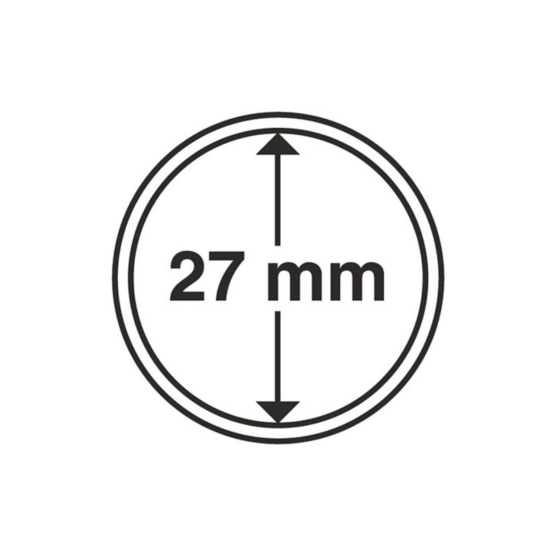27 mm, myntkapsler, 10 stk