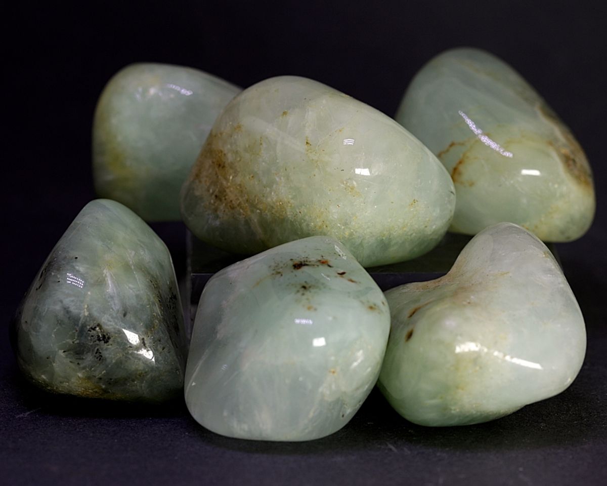 Prehnitt, tromlet, 3-3,5 cm