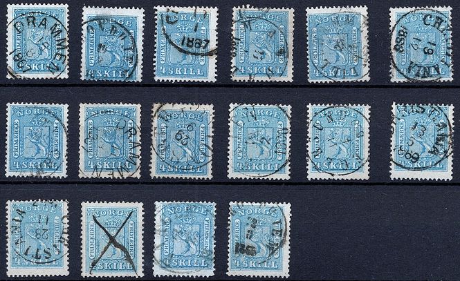 Hovedbilde NK 8, 4 skilling, Våpen 1863