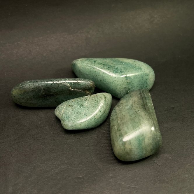 Hovedbilde Mørk aventurin, tromlet, 2,5 - 3,5 cm