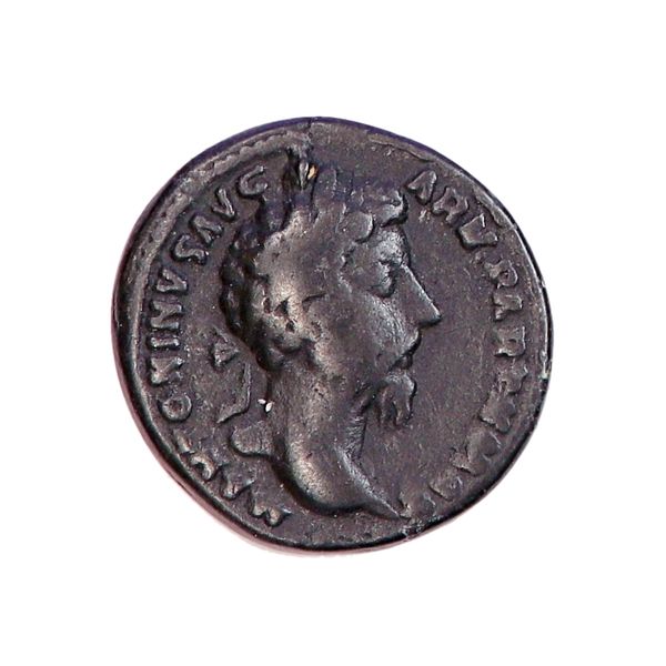Hovedbilde Marcus Aurelius, denar, år 161-180