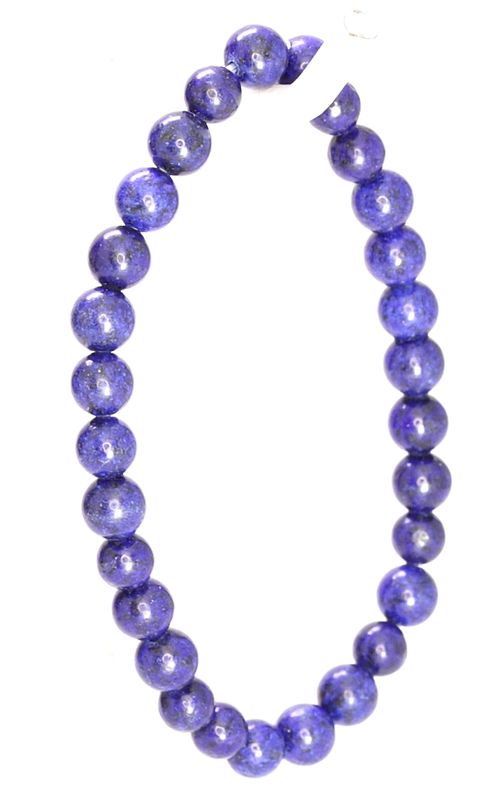 Kulearmbånd av lapis lazuli, 6 mm kuler