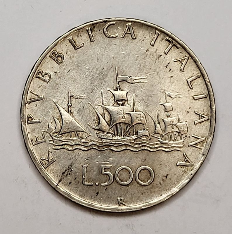 Italia, 500 lira 1960