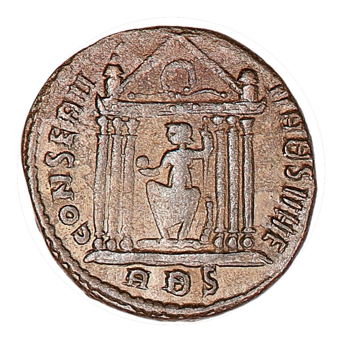 Maxentius, follis, år 307-312