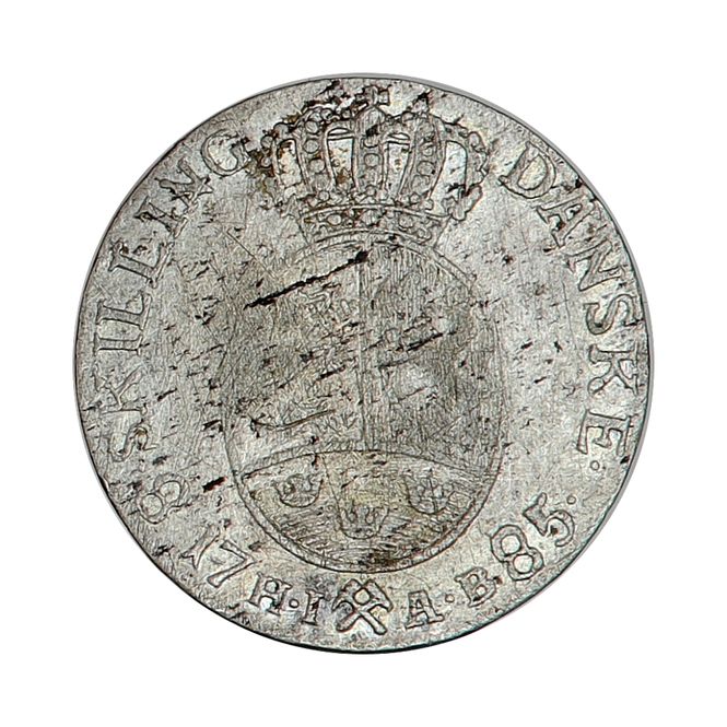 Hovedbilde 8 skilling 1785
