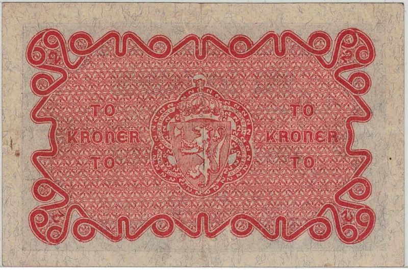 2 kroner 1922, rødegardist, kv. 1+
