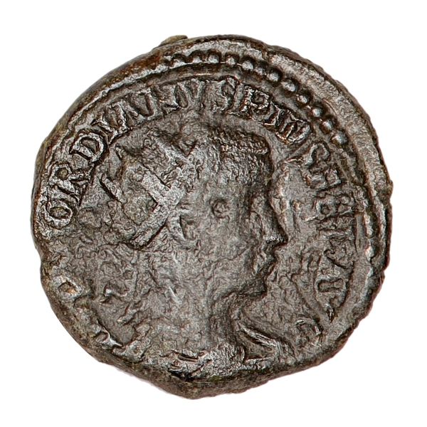 Hovedbilde Gordian III, dupondius, 238-244, Viminacium