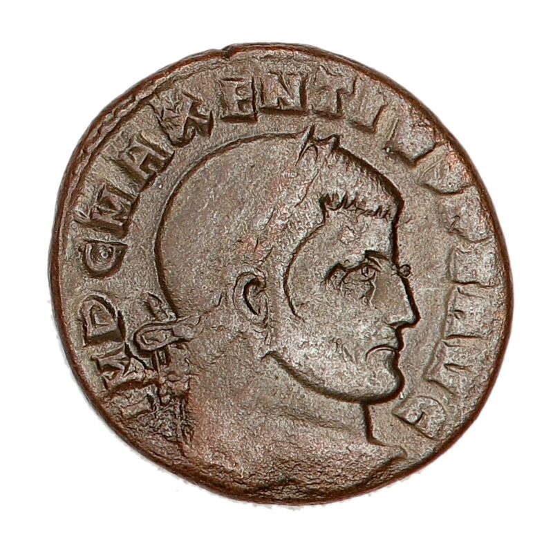 Maxentius, follis, år 307-312