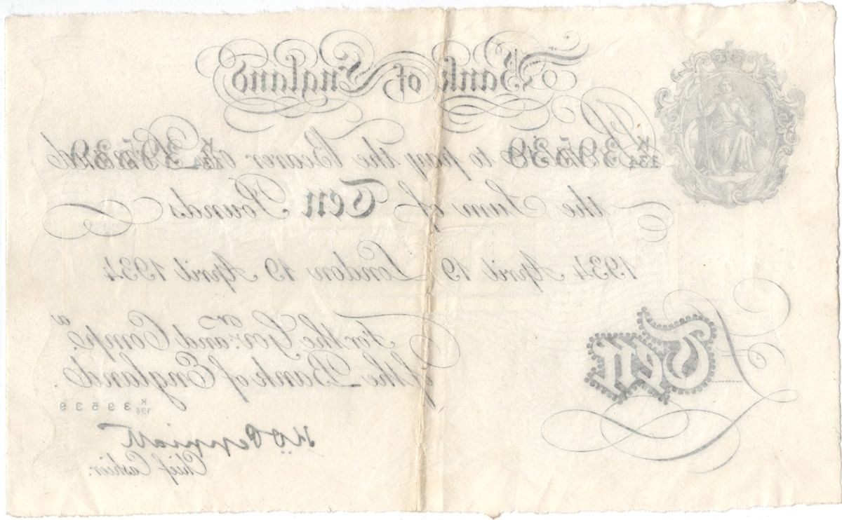 WW2-forfalskning, 10 pounds 