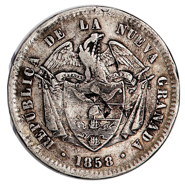 Hovedbilde Colombia, 1 peso 1858